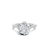 Pavé Petal Basket Ring