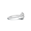 Pavé Petal Basket Ring