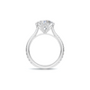 Pavé Petal Basket Ring