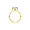 Pavé Petal Basket Ring