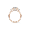 Exquisite Three Stone Ring