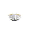 Exquisite Three Stone Ring