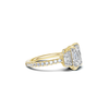 Exquisite Three Stone Ring