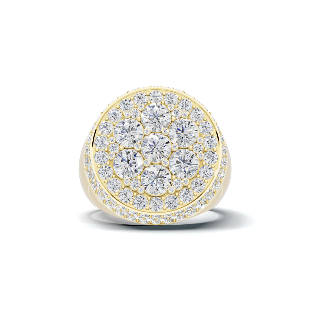 Luxe Cluster Statement Ring