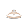 Grand Elegant Three Stone Ring