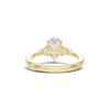 Grand Elegant Three Stone Ring