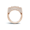 Floral Statement Cluster Ring