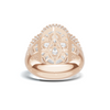 Floral Statement Cluster Ring
