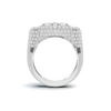 Floral Statement Cluster Ring