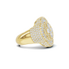 Floral Statement Cluster Ring