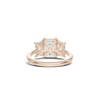 Luxe Elegant Trapezoid Accent Ring