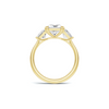 Luxe Elegant Trapezoid Accent Ring