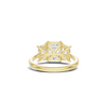 Luxe Elegant Trapezoid Accent Ring