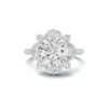 Luxe Floral Halo Ring