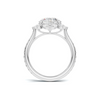 Luxe Floral Halo Ring