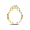 Luxe Floral Halo Ring