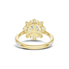 Luxe Floral Halo Ring