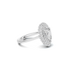 Teardrop Halo Ring