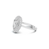 Teardrop Halo Ring