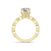 Elegant Marquise Accented Ring