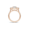 Floral Marquise Halo Ring