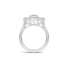 Floral Marquise Halo Ring