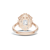 Baguette Halo Ring