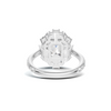 Baguette Halo Ring