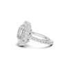 Baguette Halo Ring