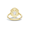 Baguette Halo Ring