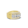 Lustrous Wide Band Ring