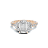 Elite Three Stone Ring