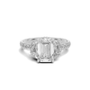 Elite Three Stone Ring