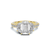 Elite Three Stone Ring