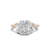 Brilliant Three Stone Ring