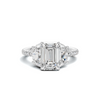 Brilliant Three Stone Ring