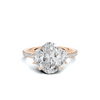 Majestic Three Stone Ring