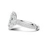 Marquise Half Moon Ring