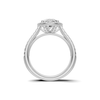 Triple Band Halo Ring