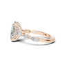 Grand Elegant Marquise Accented Ring
