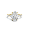 Grand Elegant Marquise Accented Ring