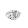 Three Stone Statement Ring