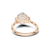 Sophisticated Half Moon Ring