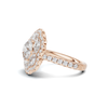 Grand Floral Cluster Ring