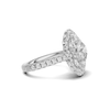 Grand Floral Cluster Ring