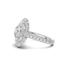 Grand Floral Cluster Ring
