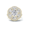 Grand Floral Cluster Ring