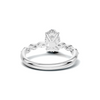 Exquisite Accented Band Ring