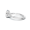Exquisite Accented Band Ring