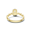 Exquisite Accented Band Ring